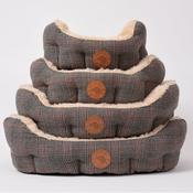 Luxury Tweed Dog Bed - Large image