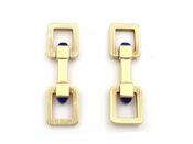 Piaget 18kt Yellow Gold &amp; Lapis Lazuli Stirrup Cufflinks image