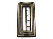 Georgian tortoiseshell buckle with yellow gold inlay image