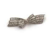 Edwardian diamond set brooch in platinum and yellow gold image