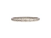 Retro Platinum 1.91mm Engraved Wedding Ring image