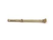 Retro Engine Turned Propelling Pencil in 9kt Yellow Gold image
