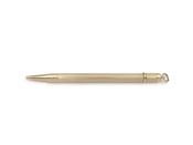 1987 Engine Turned Swivel Pencil Pendant in 9kt Yellow Gold image