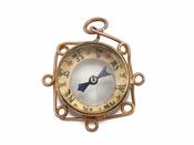 1918 William Oakley Davies compass pendant in gold image