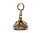 Vintage carnelian Roman Centurion intaglio fob pendant image