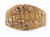 Vintage 'Central City' Gilpin County, Colorado Ring In 14kt Yellow Gold image