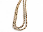 1980s Fancy Link Chain In 18kt Yellow Gold image