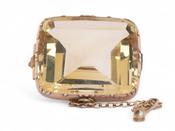 Citrine Brooch image
