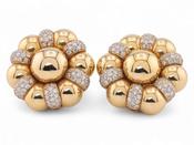 1980s Diamond French Earrings image