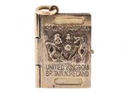 9ct 1960s Passport Charm Made by Georg Jensen Ltd. image