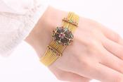 MID-VICTORIAN RENAISSANCE REVIVAL SLIDE BRACELET, CIRCA 1870 image