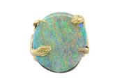 Opal and Gold ring image