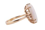 OPAL AND DIAMOND COCKTAIL RING