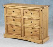 Corona Pine 6 Drawer Chest image