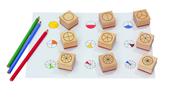 87595V87 Round Fraction Stamps image