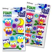 3D Foam Stickers - Owl Things set 2 image