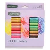 Oil pastels box 24 image