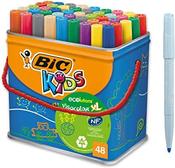 BIC colouring markers/pens drum 48 image