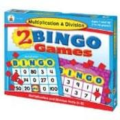 Multiplication &amp; Division Bingo image