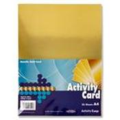 A4 Metallic Gold card image