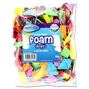 Peel &amp; Stick foam shapes Assorted shapes 160G image