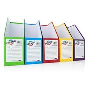 Magazine Organiser Bright 5 Asst Pack 10 - Craftyart image