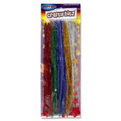 12" Glitter Pipe Cleaners Stems Pack 90 image