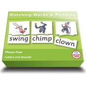 LT41 Matching Words &amp; Pictures Phase Four - Craftyart