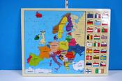 2060858 Europe map &amp; flags Jigsaw - Craftyart image
