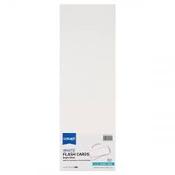 12" x 4" White flash cards image
