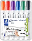 Whiteboard Markers Staedtler mixed pack 6 chisel tip image