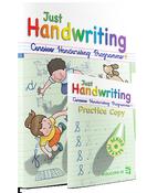 9781910936498 Just Handwriting SCRIPT Senior Infants (incl Free Practice Copy) Educate - Craftyart image