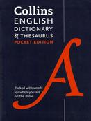 Collins Pocket English Dictionary &amp; Thesaurus - Craftyart image