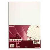 A3 White card pack 100 sheets