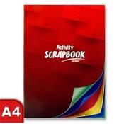A4 64 Page Coloured Scrap Book pack 10