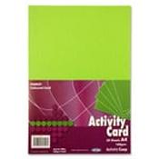 A4 Green card pack 50 sheets