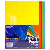 A4 Mixed Coloured paper pack 500 sheets image