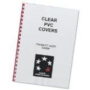 Clear binding PVC cover