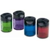 Double hole sharpner with waste bin image