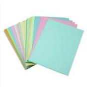 12" x 4" Pastel coloured flash cards image