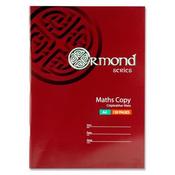 OrmondA4 120pg Maths Copy Book Pack 10 image