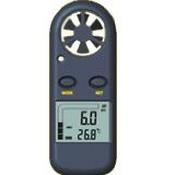 Electronic Wind speed meter image