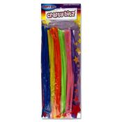 12" Pipe Cleaners Stems Pack 40- Neon Chenille - Craftyart image
