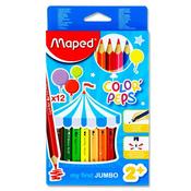 Box 12 Color'peps Maxi Colouring Pencils - Craftyart image