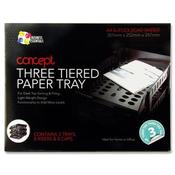 3 Tier paper tray - Craftyart image