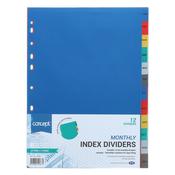 Monthly Subject Dividers - 12 Part - Craftyart image