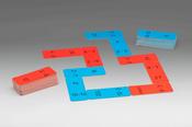 Domino Game Multiplication in the 100 number range - Craftyart