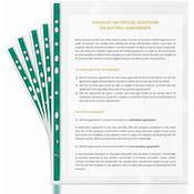 Leitz Extra strong polypockets Box 100 ( Green Strip) - Craftyart