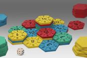 Math game - Hexagon number castle - Craftyart