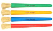 Chubby paint brushes